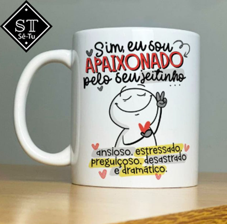 Dos líneas no se cruzan por nada (taza)